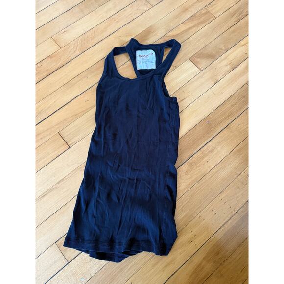 Zenana outfitters black ribbed tank top - Picture 1 of 3